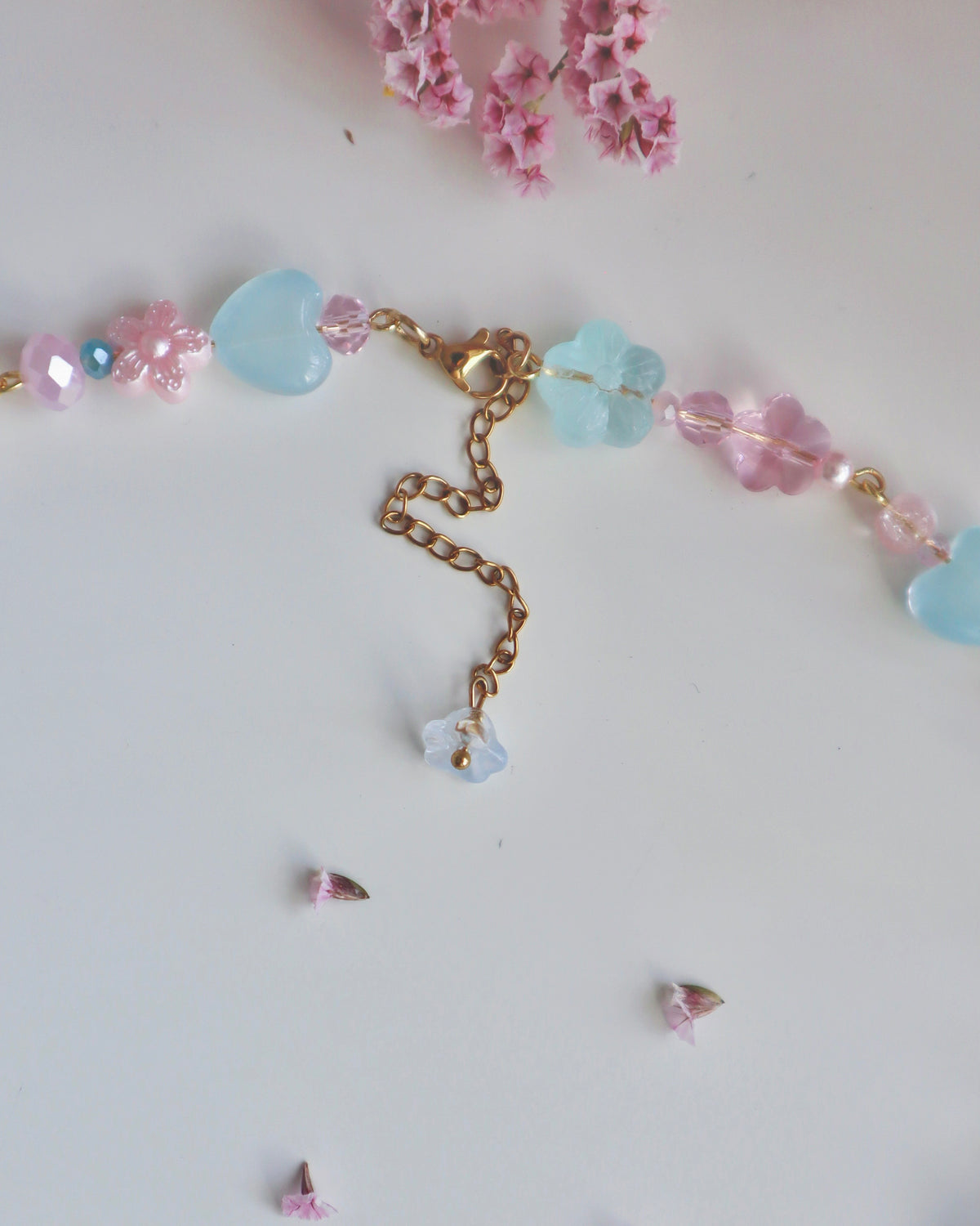Beach Bunny Woodland Doll Necklace (One of a Kind)
